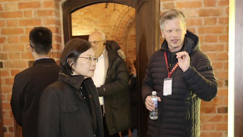 蔡英文訪立陶宛　1照引網熱議喊：好喜歡