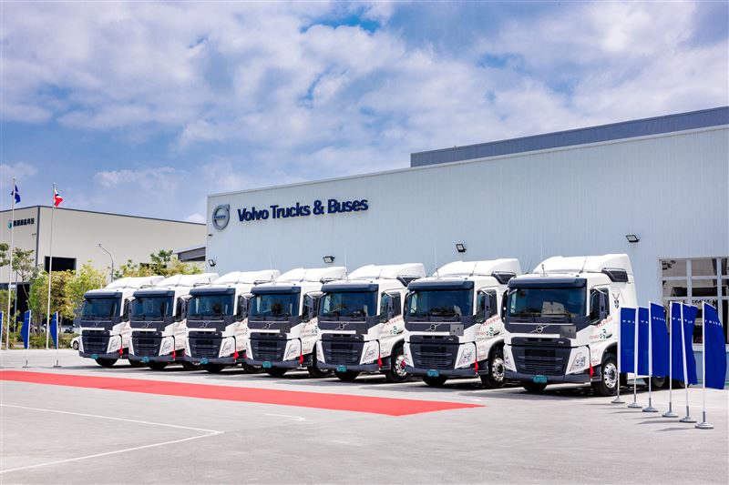 啟盛交通再度引進七輛全新Volvo FM卡車 強化運輸戰隊