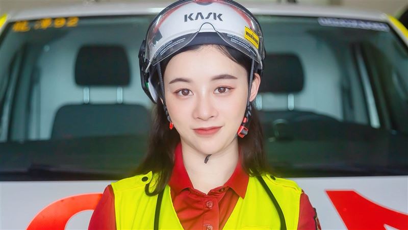 十大傑出救護員出爐　白皙大眼正妹獲獎