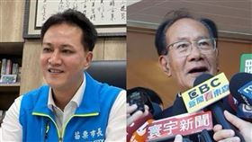 ▲邱鎮軍（左）、陳超明（右）回應罷免案未過。（組合圖／資料照）