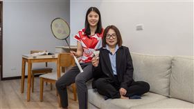 世界羽球女單Top20宋碩芸築夢成家　歐德設計量身打造運動員溫馨宅（業配勿用）