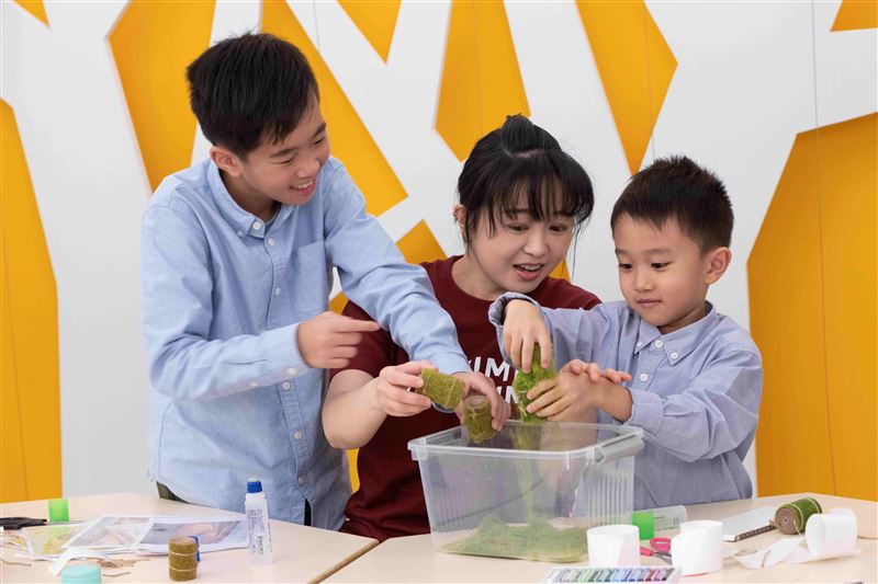 奇美博物館兒童夏令營「藝術大豐收」,今年暑假再度登場。(圖/奇美博物館提供)