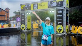 胡祖薇不畏大雨完成6K接力賽（圖／凱渥提供）
