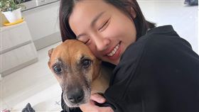 米可白的愛犬罹癌。（圖／翻攝自臉書）