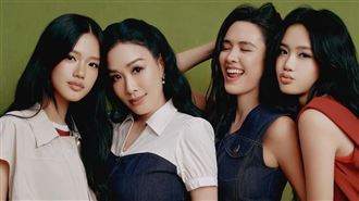 鍾麗緹三個女兒長超美！大女兒奪選美冠軍