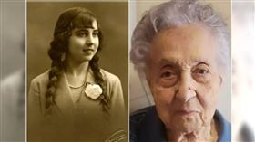 西班牙117歲人瑞經國外研究發現，她的體內細胞比年齡小7歲。（圖／翻攝自臉書）