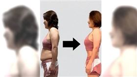 一名48歲日本主婦每天做超慢深蹲，短短3周就瘦了10公斤。（圖／YT@MuscleWatching）