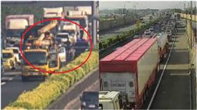 高公局,台南,事故,國道,仁德,追撞,回堵,車流,上班▲圖片描述。（圖／翻攝自高公局官網）