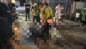 台東市漢陽北路發生擄人未遂案。（圖／翻攝畫面）