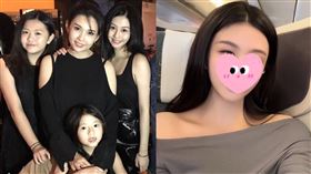 ▲邱淑貞同框三女兒合照。（圖／翻攝自IG @yuetyuetxx）