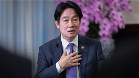 賴清德接受日媒《日本經濟新聞》專訪（圖／總統府提供）