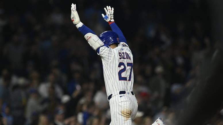 鈴木誠也第10轟　旅美連4季雙位數全壘打