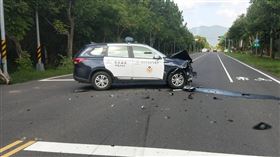 高雄,警車,旗山,車禍,BMW