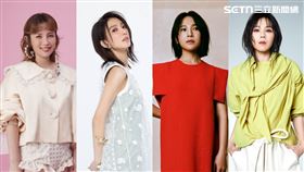 金曲獎入圍名單預測，左起魏如萱、戴佩妮、梁文音、蔡健雅。（圖／資料照）