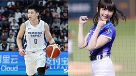 林庭謙（左）否認外流李芷霖（右）不雅照。（組合圖／記者劉彥池攝影、翻攝自李芷霖IG）