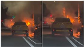 台南,火燒車,北區,計程車