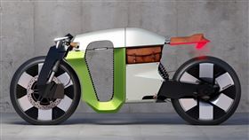 ▲Škoda Slavia B電動概念機車。（圖／翻攝Škoda）