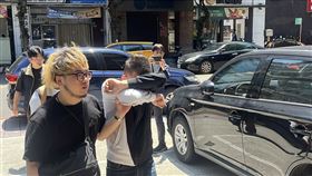 范姓役男稍早遭檢警逮補。（圖／記者黃翎瑄攝）