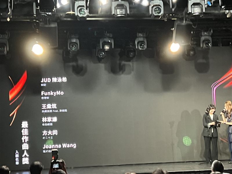 方大同入圍作詞作曲兩大獎。（圖／記者鄭孟晃攝影）