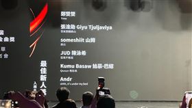 金曲獎最佳新人入圍名單。（圖／記者林汝珊攝影）