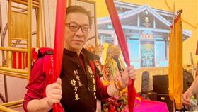 徐少東,媽祖,三聯集團,中共,高雄,手機,總統大選,吸金,民調,北港朝天宮,粉紅超跑。（圖／翻攝自徐少東臉書）