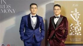 阿啾（左）跟學長求婚（右）。（圖／翻攝自IG）