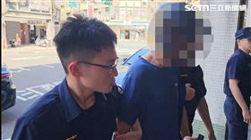 簡姓父親殺子後遭逮。（圖／翻攝畫面）