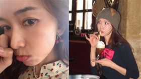 林志玲到法國結果大過敏。（圖／翻攝自臉書）