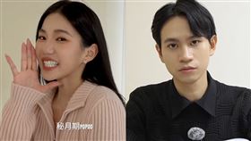 家寧、Andy老師。（圖／翻攝自秘月期POPOO、Andy老師YouTube）