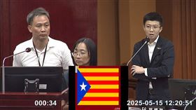 ▲世壯運可以帶什麼旗幟，苗博雅考倒一眾官員（圖／翻攝畫面）