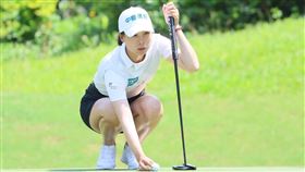 ▲侯羽桑在「2025中國信託女子公開賽—JLPGA巡迴特別錦標賽」首輪表現優異、暫列第一。（圖／中國信託銀行提供） 