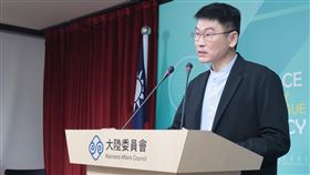 陸委會副主委梁文傑主持例行記者會（2）大陸委員會（陸委會）15日下午召開例行記者會，由副主委兼發言人梁文傑主持。中央社記者李雅雯攝  114年5月15日