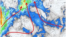 季風進來了，再來就要看有沒有鋒面下來配合（圖／翻攝自天氣職人-吳聖宇臉書）