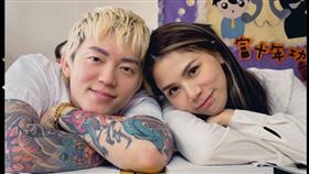 蕾菈跟老公湯宇十分恩愛。（圖／翻攝自臉書）