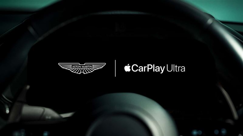 蘋果的全新一代CarPlay Ultra正式登場。（圖／翻攝Aston Martin）