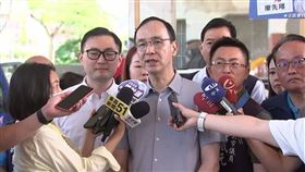 ▲朱立倫「反惡罷 戰獨裁 街講」汐止場。（圖／翻攝畫面）