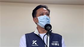 ▲國民黨立委邱鎮軍16日回應「邱後算帳」等議題。（圖／記者蘇晏男攝影）