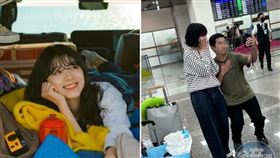 川西奈月首次訪台，為參加本週末在台中烏日啤酒觀光工廠舉行的赤聲躁動音樂祭。她今（16日）現身台北松山機場，被眼尖粉絲認出大方合照。（翻攝川西奈月IN、讀者提供）