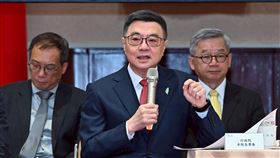 行政院長卓榮泰今（16）日與媒體茶敘。（圖／行政院提供)