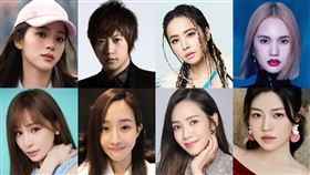 台灣藝人,親中,央視,陸委會,歐陽娜娜,王心凌,張鈞甯,侯佩岑,楊丞琳,陳妍希,陳喬恩,張韶涵,楊宗緯,阿信,蔡依林(圖/微博)
