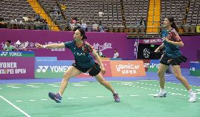 泰國羽球公開賽  許雅晴、宋祐媗闖4