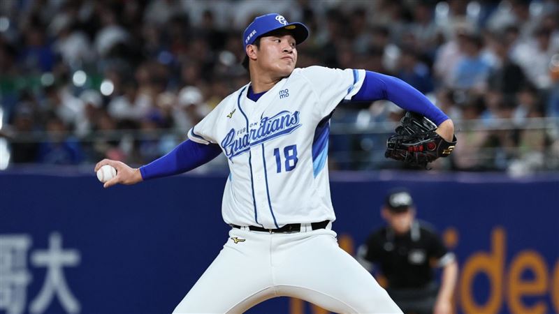 富邦悍將黃保羅先發8局無失分繳代表作。(圖/富邦悍將提供)