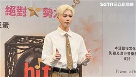 畢書盡出席活動，被問到當兵往事。（圖／記者鄭尹翔攝影）