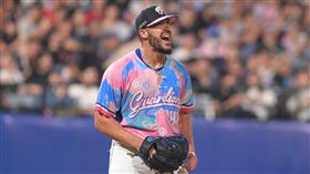 ▲魔力藍繳出8局無失分好投。（圖／富邦悍將提供） 