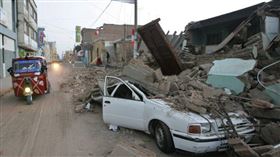 南美國家秘魯17日清晨發生規模6.0地震，圖為先前發生地震災情。（示意圖／達志／美聯社）