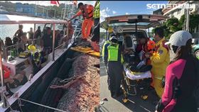 屏東,屏東縣,恆春鎮,高雄,漁船,螺旋槳,潛水客,海域,後壁湖▲圖片描述。（圖／翻攝畫面）