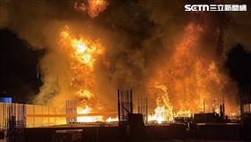 台中,北屯,14期,重劃區,建案,火警,大火（圖／翻攝畫面）