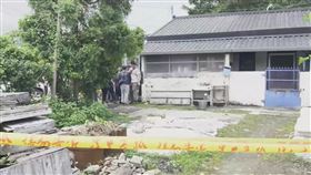 花蓮秀林鄉某國中一名28歲蔡姓女老師昨天（17日）被發現陳屍在教會宿舍內，疑遭人性侵、勒斃。涉案劉姓男子今天中午在一處防風林裡意圖畏罪輕生，被警方攔阻、逮捕，警方押解嫌犯至其住處搜索