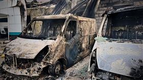 開戰後最大規模！俄軍273架無人機空襲烏克蘭　釀1死3傷 圖/翻攝自ДСНС України臉書