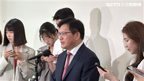 ▲林佳龍受訪。（圖／記者詹宜庭攝影）